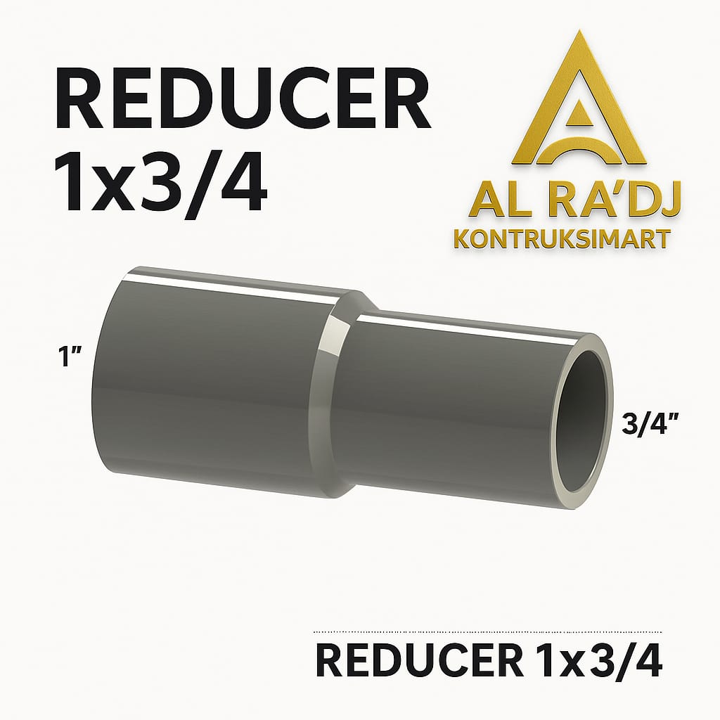 Reducer/overshock 1x 3/4