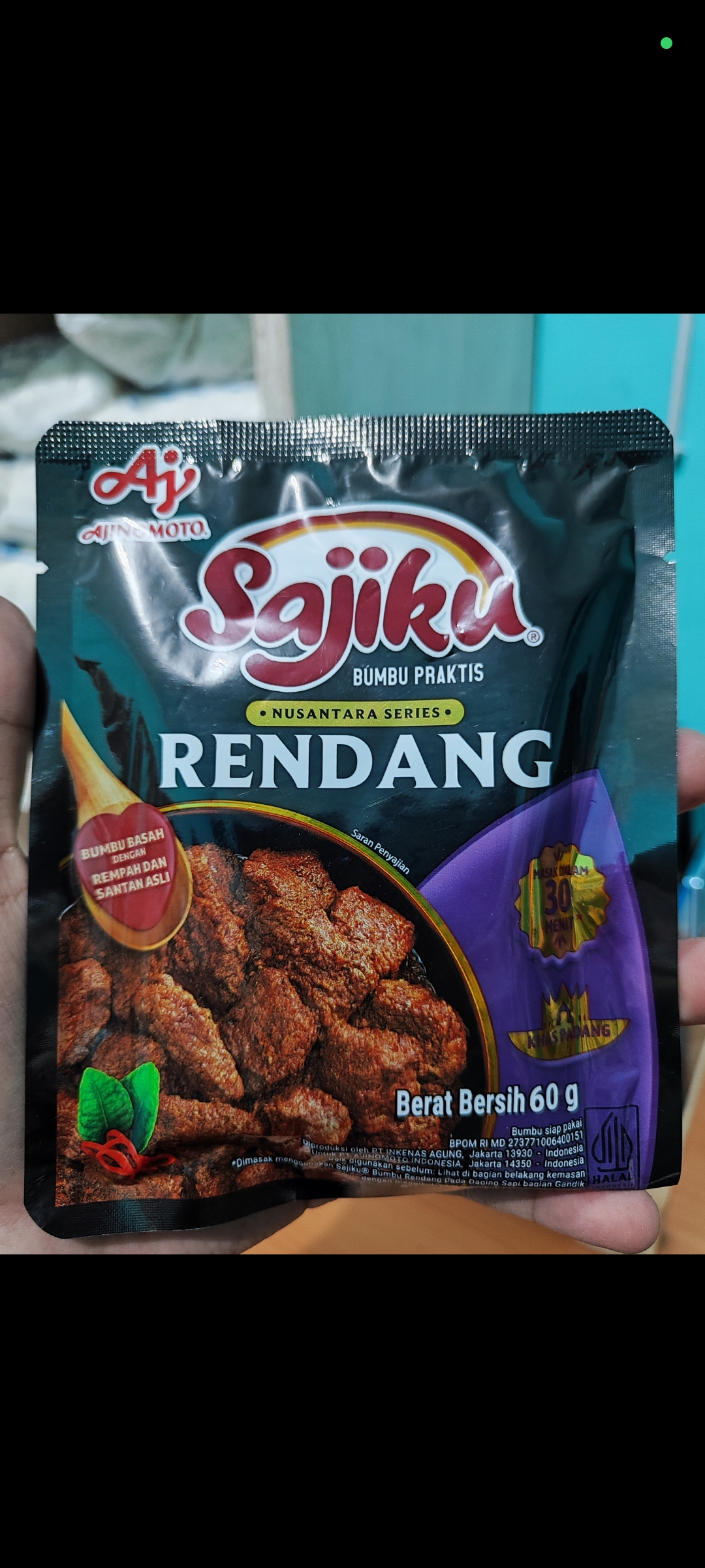 SAJIKU BUMBU 60GR RENDANG