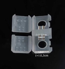 Sambungan Jepit Socket Jack Lampu 5050 LED 220vott