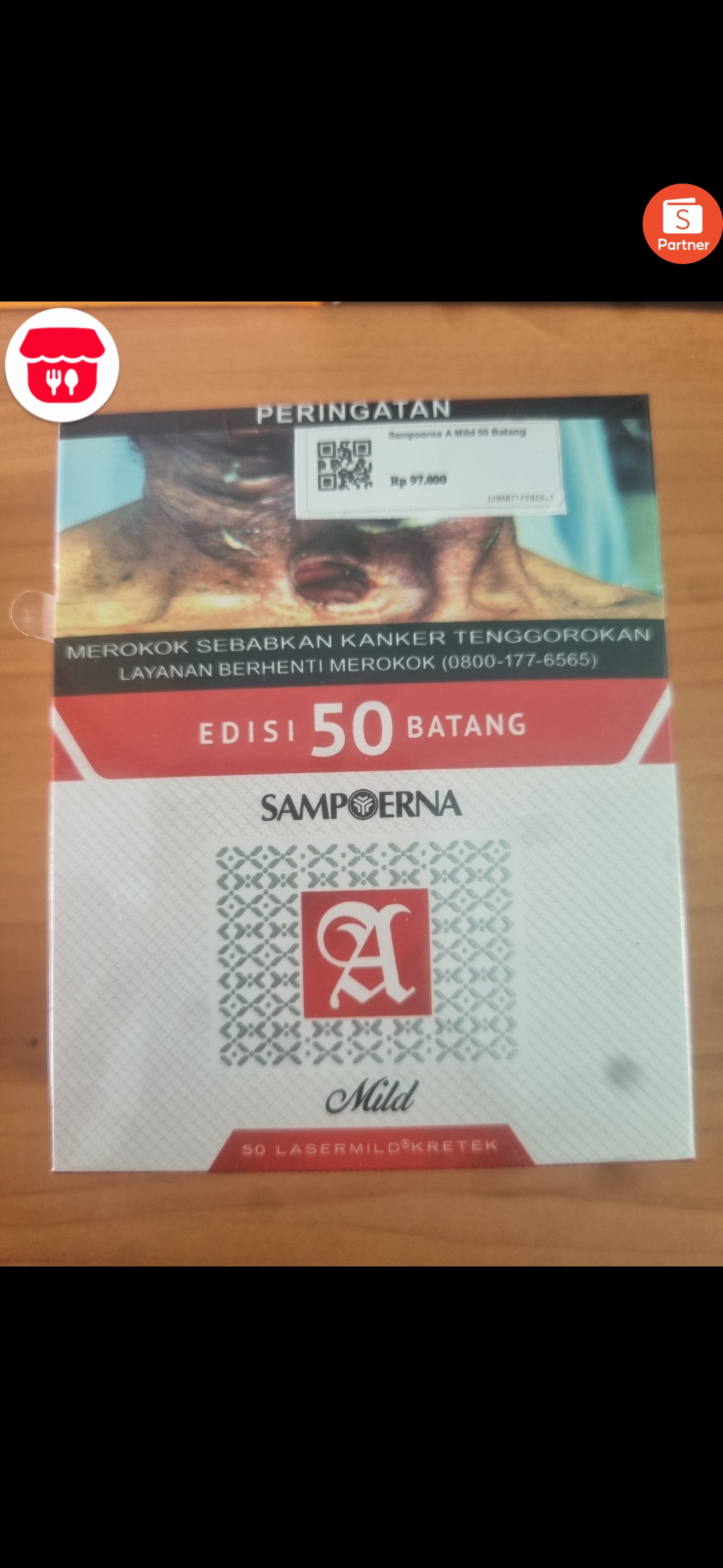 Sampoerna A Mild 50 Batang