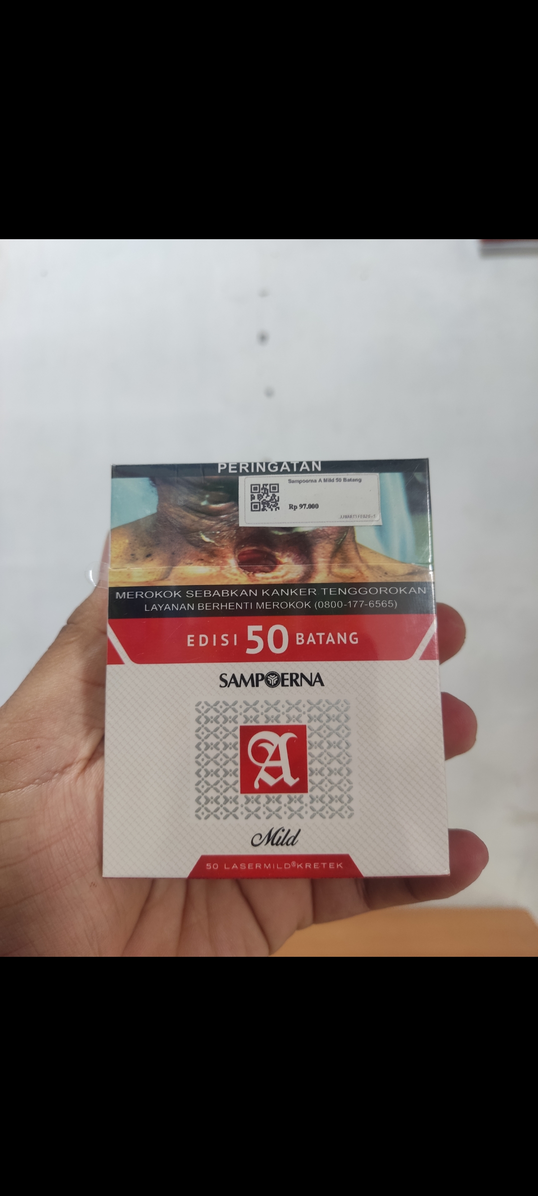 Sampoerna A Mild 50 Batang