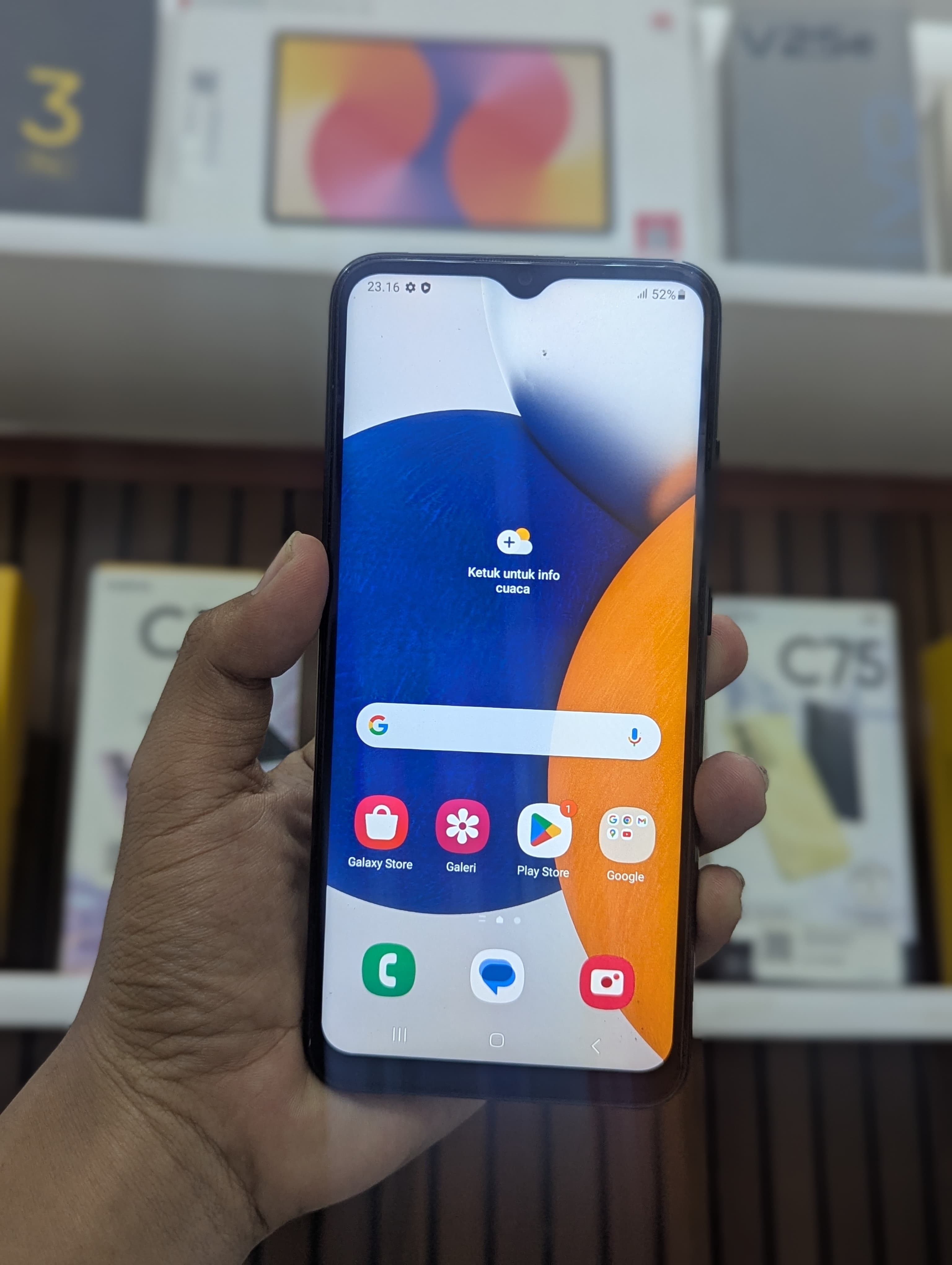 Samsung Galaxy A03 4/65 | LCD Lokal | Unit Only Resmi Ori | Imei : 358482474658067 (LLSOLO09OKT2501-SR1-S-111-1)
