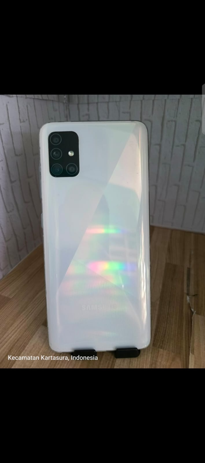 Samsung Galaxy A51 4G White 6/128 | NFC |Layar Shadow tipis, bezel lecet wajar| Unit Only Ori Resmi | Imei 353682110344460 (470015GMP12MEI26-01-TO-S-346-1)