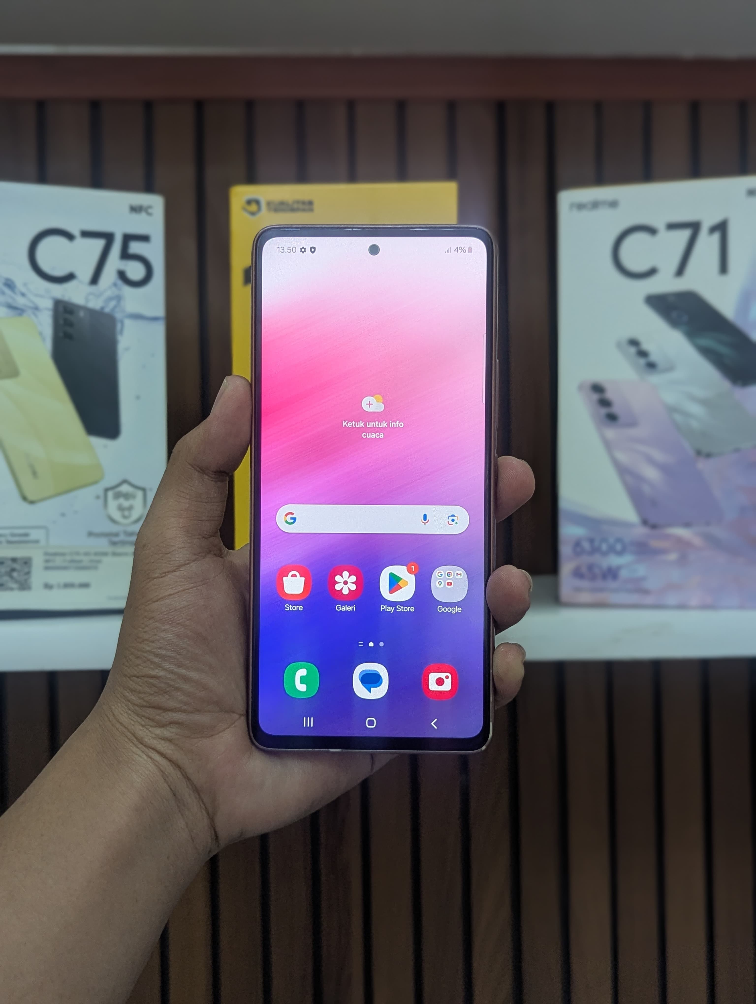 Samsung Galaxy A53 5G Peach 8/256 | NFC | Unit Only Ori Resmi | Imei 355382709183175 (440717SLO24JAN26-08-S-178-1)