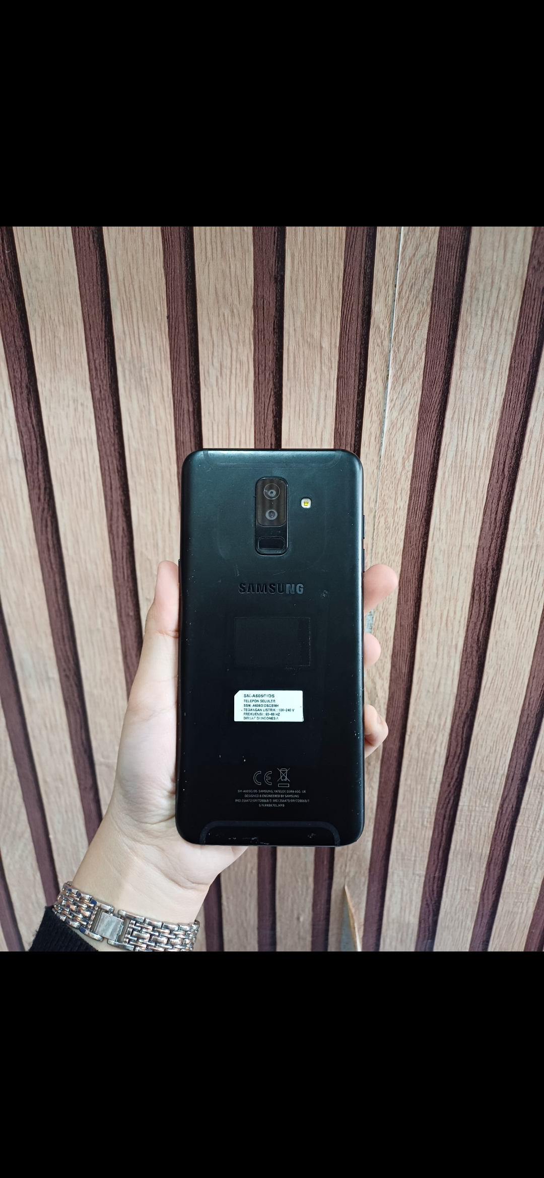 Samsung Galaxy A6 Plus 2018 4G Black 4/32 | Baterai Ganti | Unit Only Ori Resmi | Imei 356472097288683 (456229BYL28MAR26-03-S-283-1)