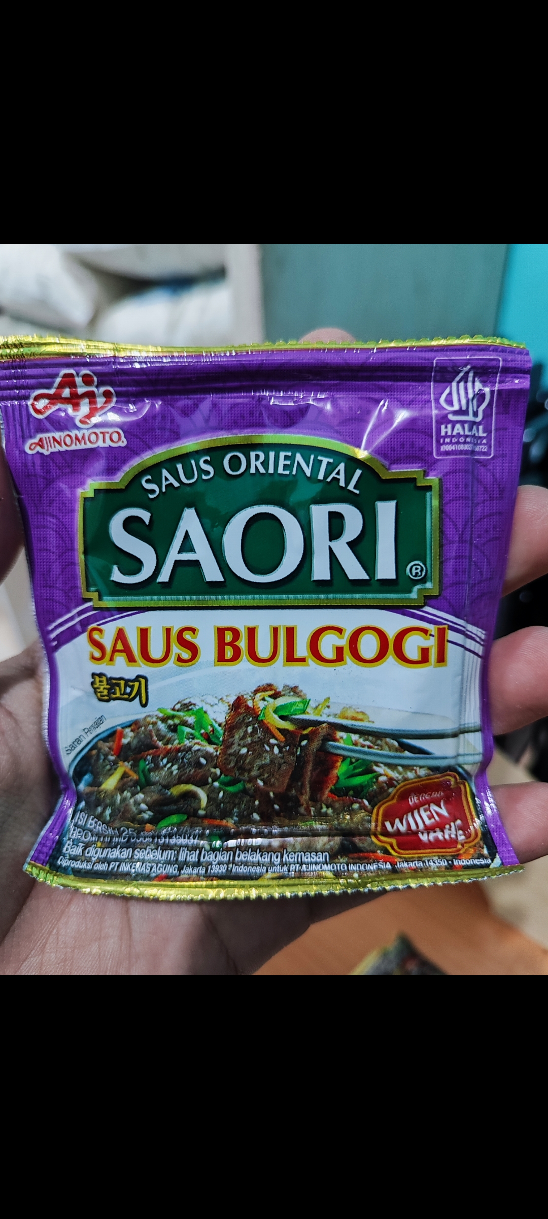 SAORI SAUS BULGOGI 25ML