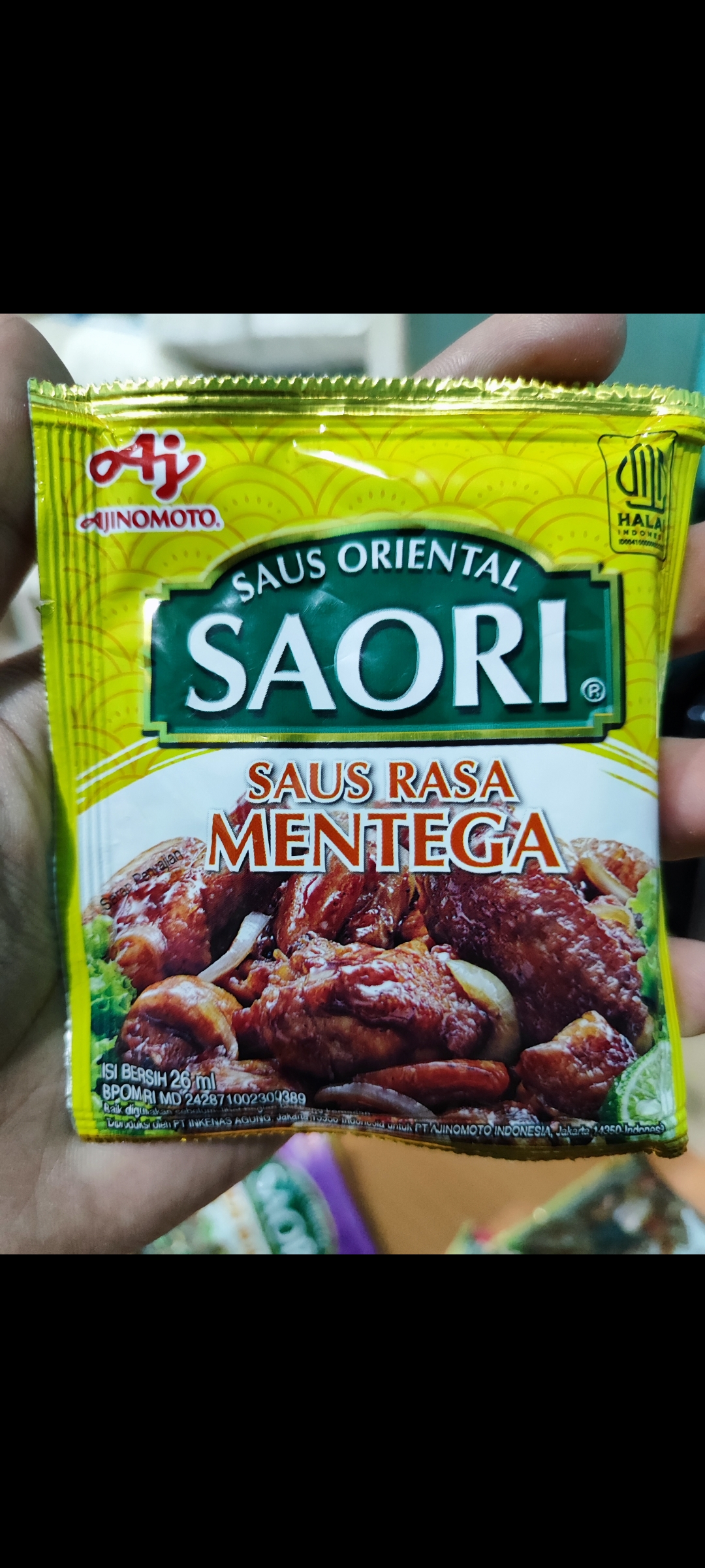 SAORI SAUS MENTEGA 26GR