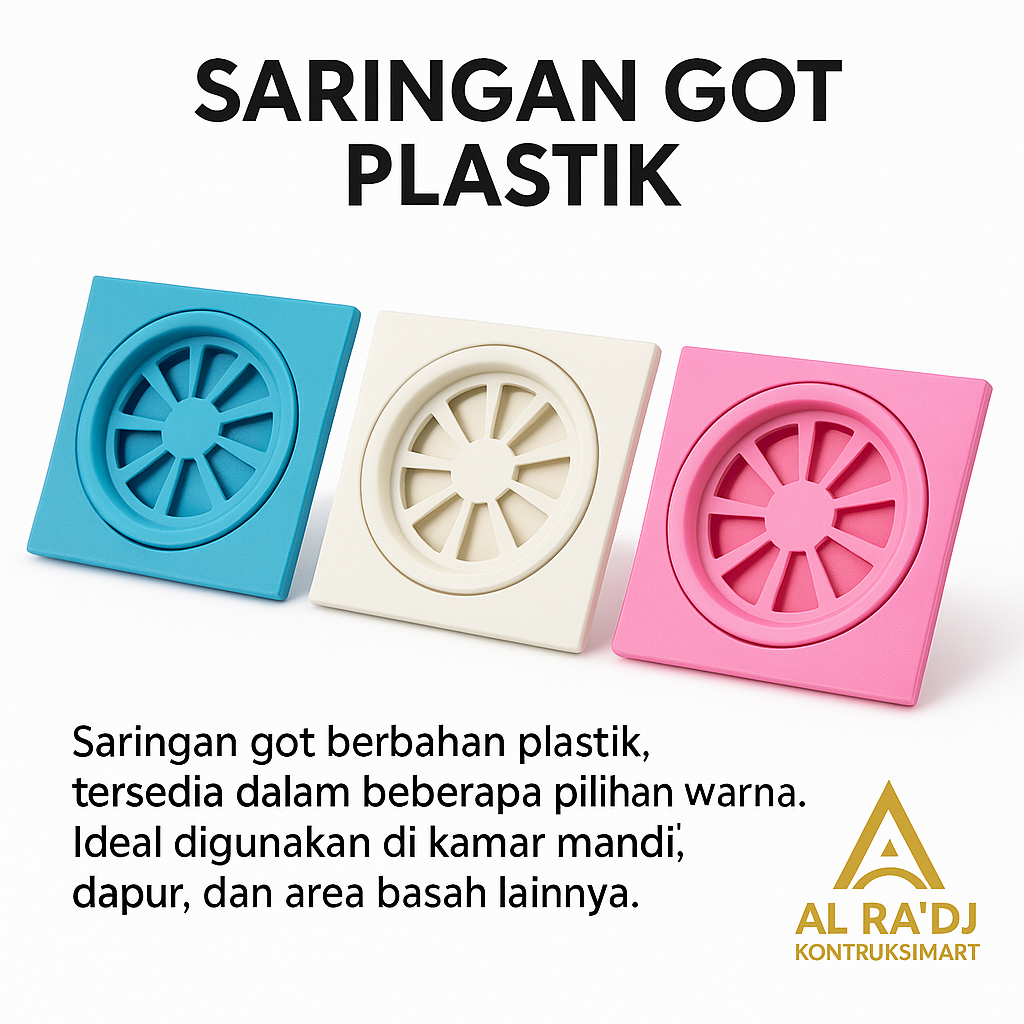 saringan got plastik