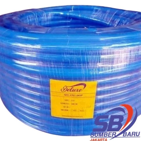 Selang Air 1 inch Doff Elastis Deluxe SBJ 50M