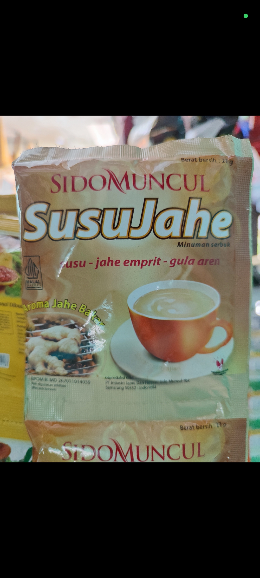 SIDO MUNCUL JAHE SUSU