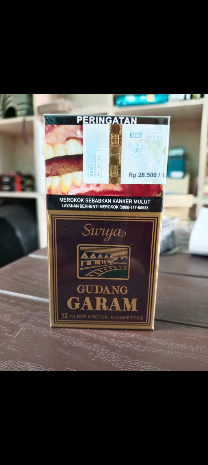 Surya 12 Coklat