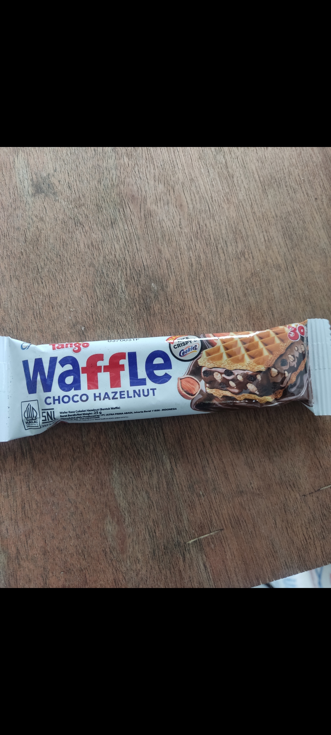TANGO WAFFLE 25GR CHOCO HAZELN