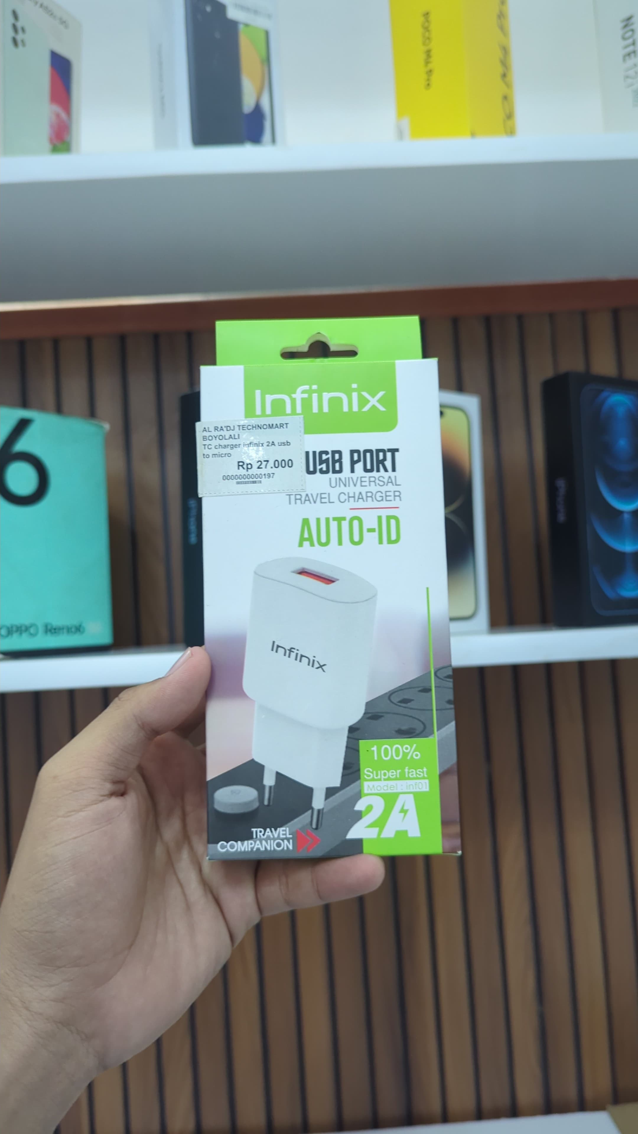 TC charger infinix 2A usb to micro