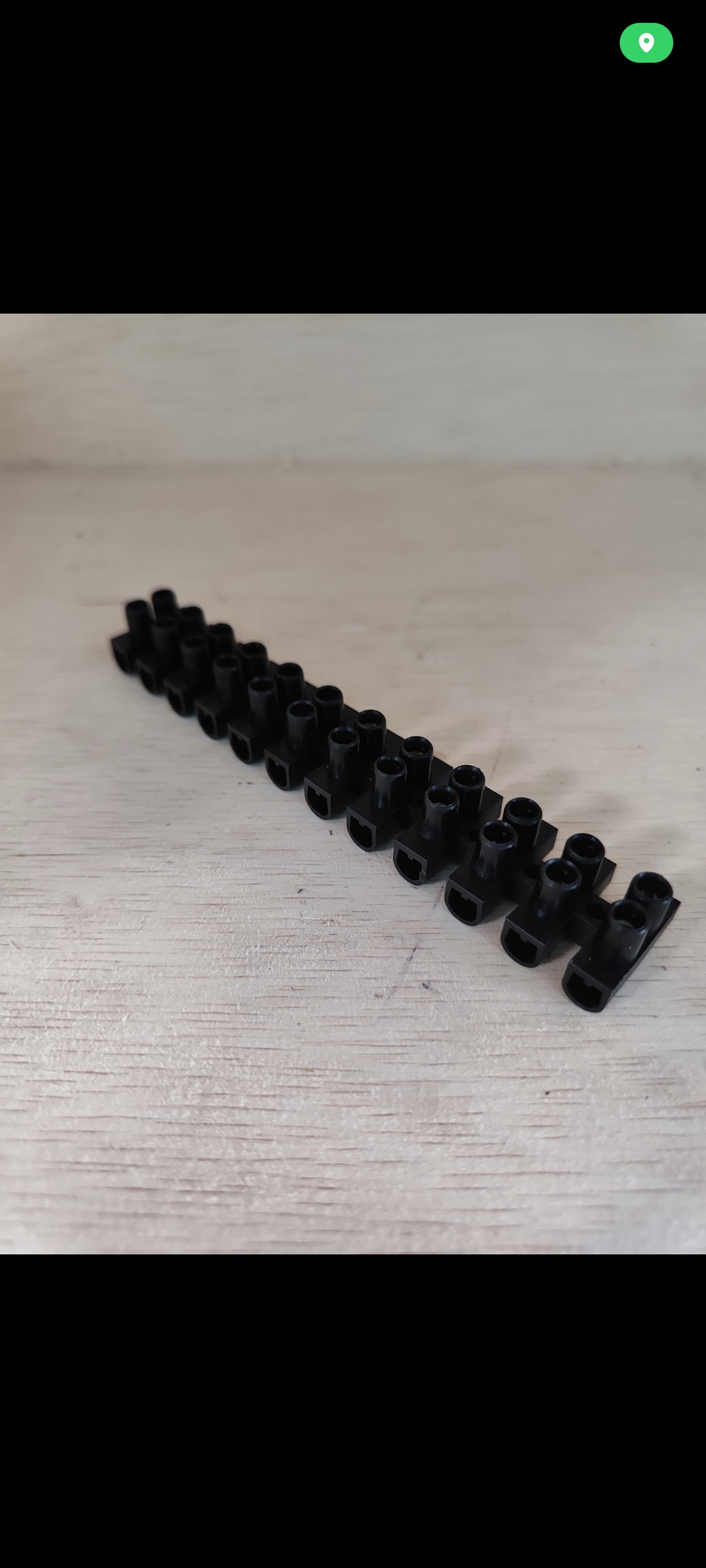 Terminal Blok Krustin Hitam 10A 10MM