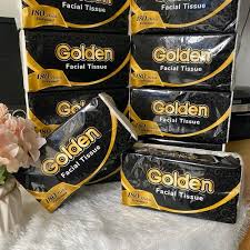 Tissue Golden 180 Helai Tisu Facial Tissu Wajah