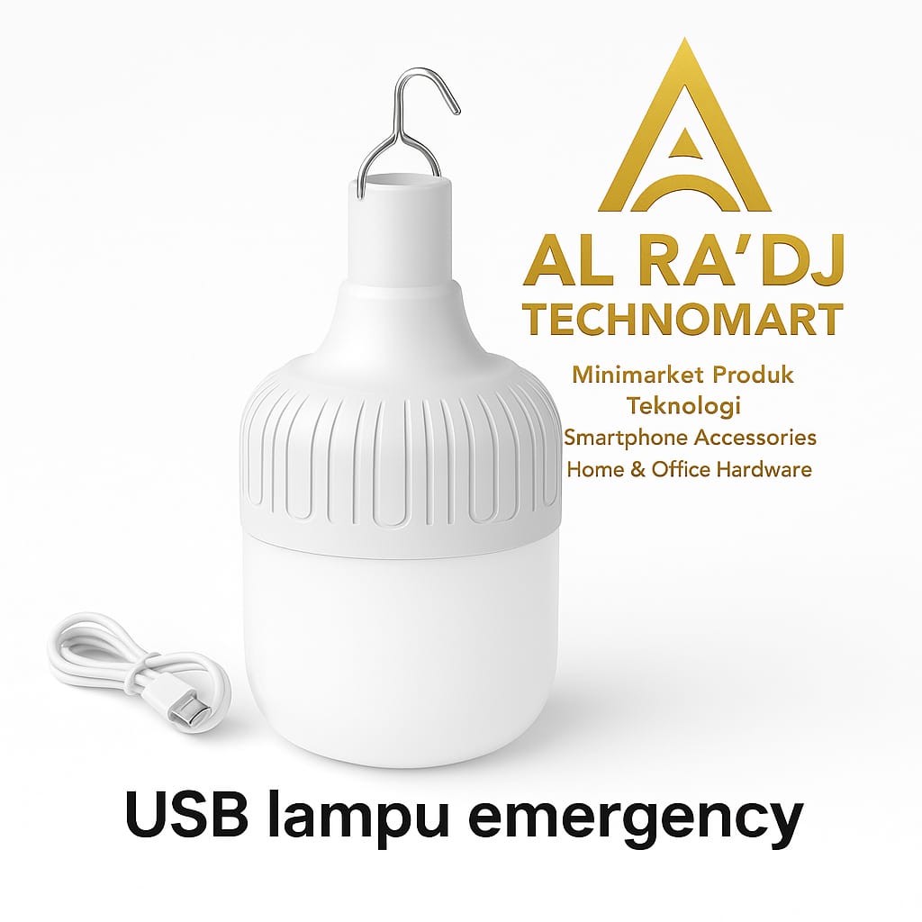 USB Lampu Emergency LED Lamp Magic Jumbo 95mm 100 watt