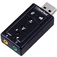 USB Sound Card 7.1 Channel Adapter