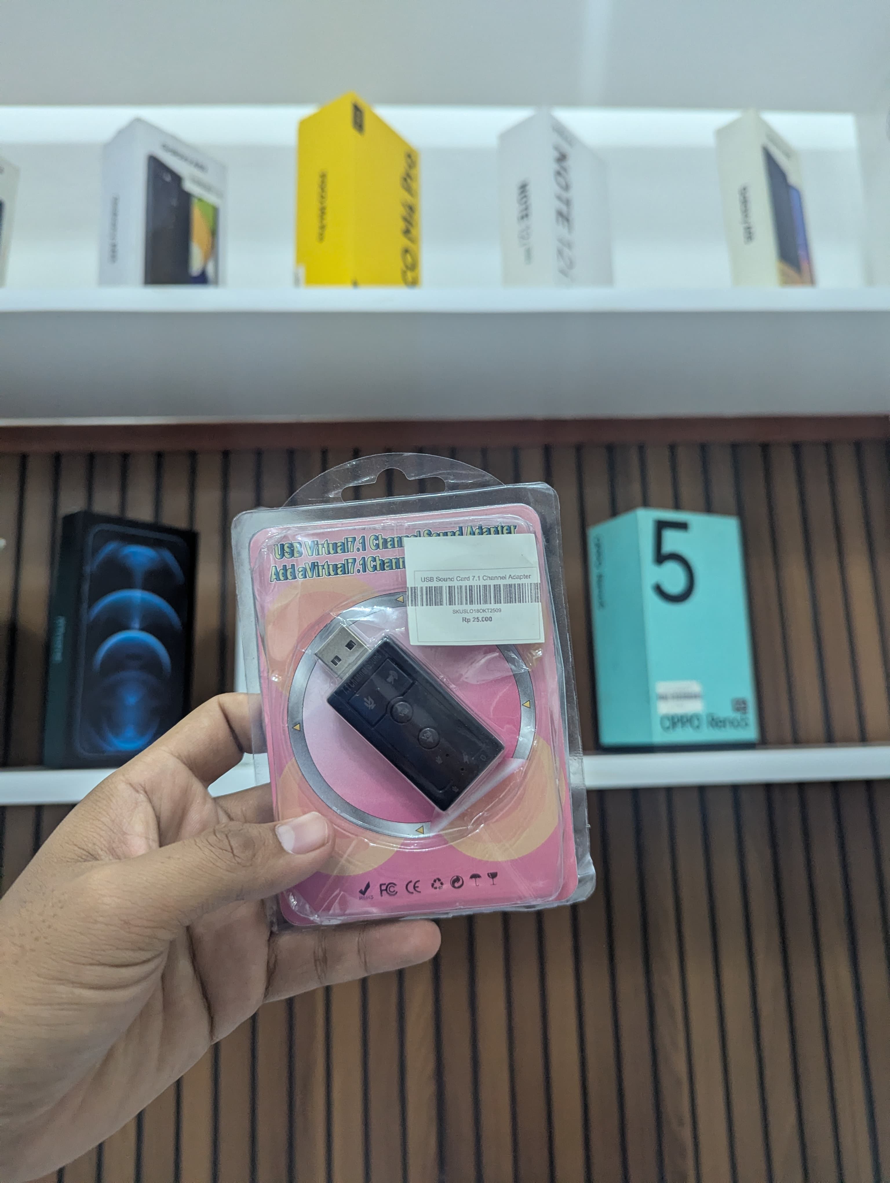 USB Sound Card 7.1 Channel Adapter