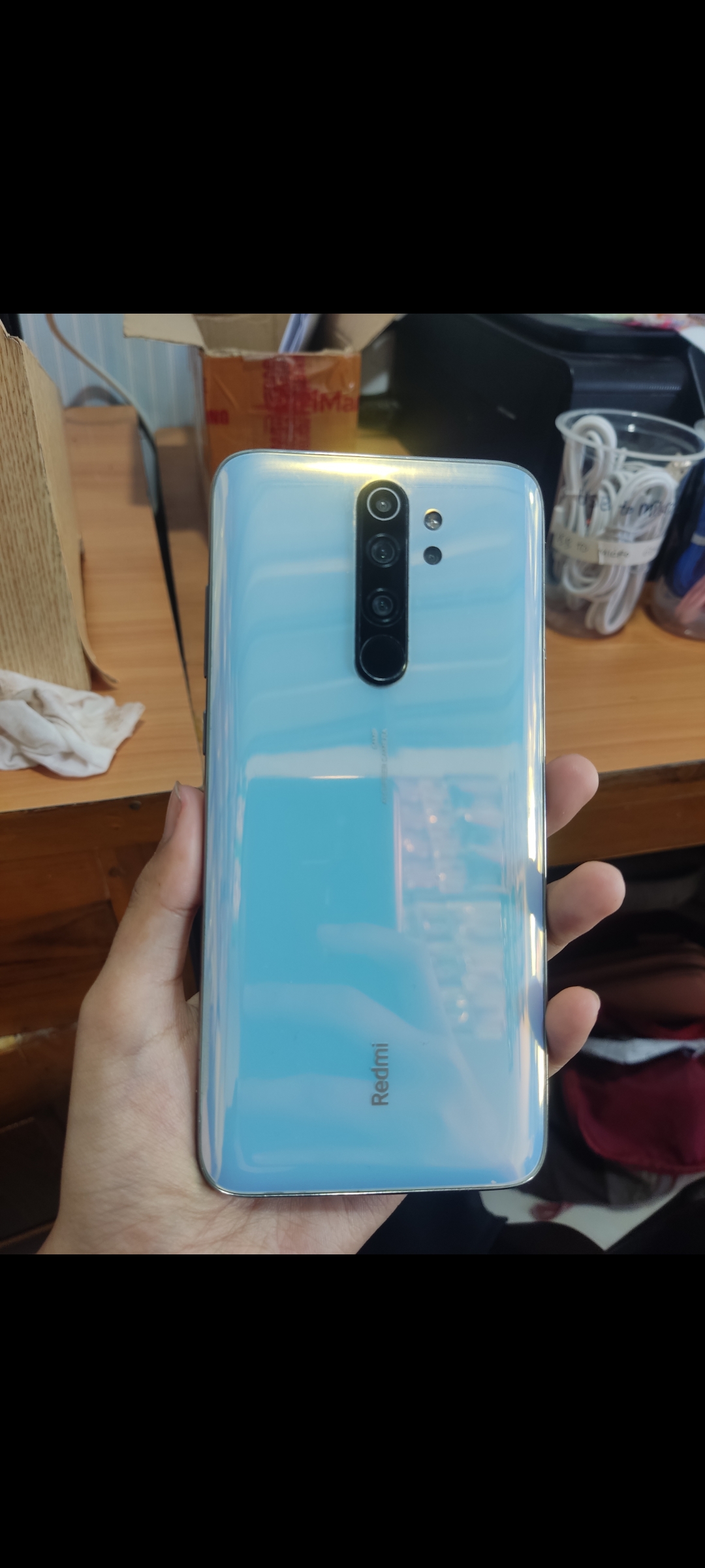Xiaomi Redmi Note 8 Pro 4G White 6/128 | NFC |Kamera depan Off | Unit + Dus | Imei 865932042076529 (438265SLO13JAN26-05-S-148-1)